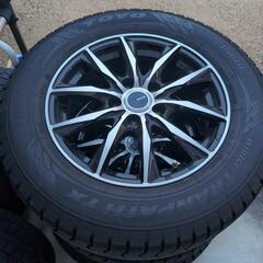 スタッドレス＆ホイール ４本セット 17インチ アルファード30系 30系アルファードに使用☆スタッドレス(ホイル付)4本セット