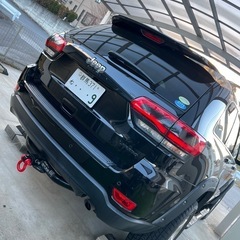 車検2年 Jeep グランドチェロキー リフトアップ 茶色レザーシート wk36の画像