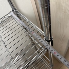 【美品】スチールラック　メタルラックの画像