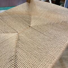 🔥🔥送料無料・設置無料有り🔥🔥無印良品 MUJI ペーパーコードアームチェア オーク材 中古椅子家具 イスの画像