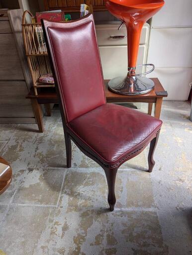 ヴィンテージチェア　猫足　マルニ木工 鋲 ハイバック　オールドマルニ ベルサイユ ヴィンテージチェア 猫足 マルニ木工 鋲 ハイバック オールドマルニ