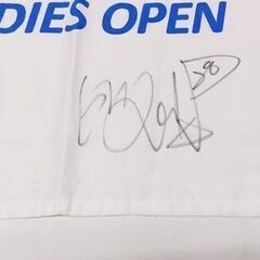 イボミ プロ 直筆サイン入り 記念フラッグ エリエール レディースオープン ゴルフ 女子プロ イ・ボミ☆ 札幌市 豊平区 平岸の画像