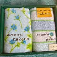 hiromichi nakano タオルセット 2枚入りの画像