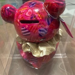 プレゼントにも！くまさん貯金箱　飾りの画像