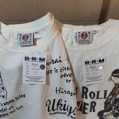 未使用2　和柄Tシャツ   2枚セットの画像