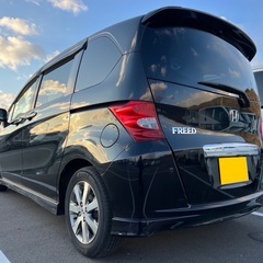 低走行8万キロ台！月々1.1万円〜分割払い可❗️車検2年付き！大人気☆HONDA フリード☆Bluetoothナビ付き☆走行中DVD見れます☆ETC付き☆スライドドア付き☆ドライブレコーダー付きのフル装備☆‼️の画像