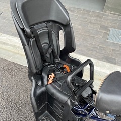 子供乗せ自転車　チャイルドシート付きの画像