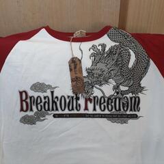未使用4　和柄Tシャツ　2枚セットの画像