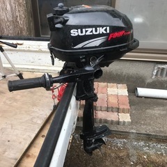 SUZUKI☆船外機☆2馬力☆DF2☆4スト☆バス釣り☆の画像