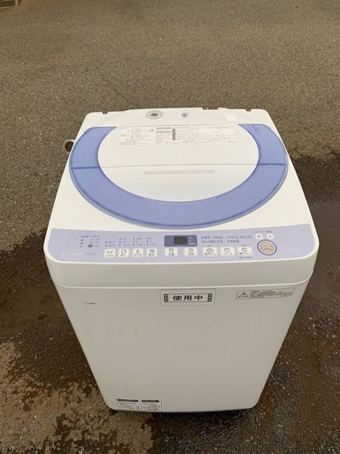 シャープ 全自動電気洗濯機　ES-T708-A