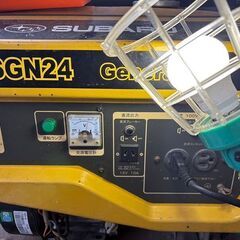 SUBARU スバル SGN24 エンジン発電機　エンジン始動確認済 (D6242txwY)の画像