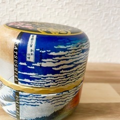 小林園の茶筒　葛飾北斎　スカイツリー　お土産の画像