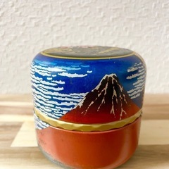 小林園の茶筒　葛飾北斎　スカイツリー　お土産の画像