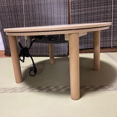ニトリ　リビング円形こたつ(GC23N 70 NA)の画像