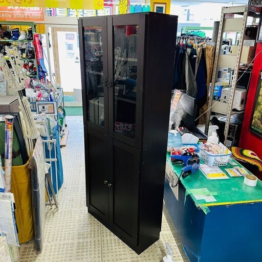 【特価】棚 食器棚 収納家具 ダメージあり