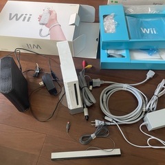 「WiiU」、「Wii HDD付き」コントローラー+α　etc.の画像