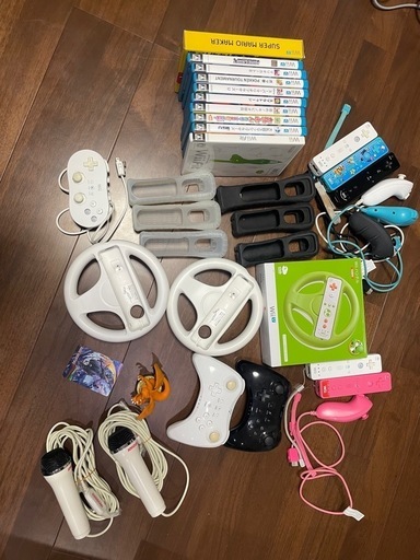 「WiiU」、「Wii HDD付き」コントローラー+α　etc.