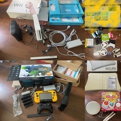 「WiiU」、「Wii HDD付き」コントローラー+α　etc.