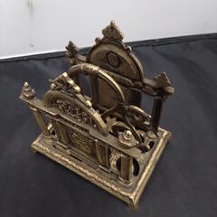 レターホルダー 真鍮製 インテリア オブジェ 日本製の画像