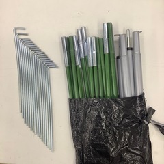 【中古キャンプ用品】  Mil-Tec テント    ※ロープ欠品