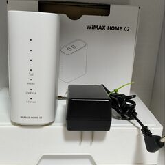 UQ WiMAX HOME 02 WiFiルーター 【中古】