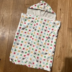 ミキハウス ベビーバスタオル