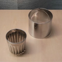 ステンレス クッキー 金型（美品）の画像