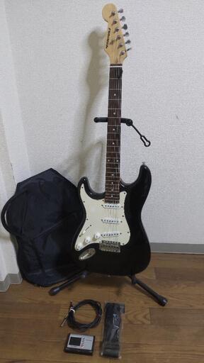 新品弦\u0026付属品多数!!左利きギター♪