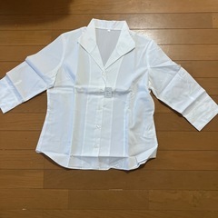 長袖レディースシャツLの画像