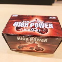 バイクのバッテリー　未使用