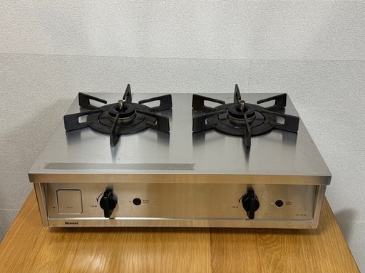 プロパン用　ガスコンロ　リンナイ | リンナイ 業務用ガスコンロ(プロパンガスLP・LPG) ステンレス鋼 2口 RSB-211A-LP | リンナイ(Rinnai) |  ガステーブル 通販