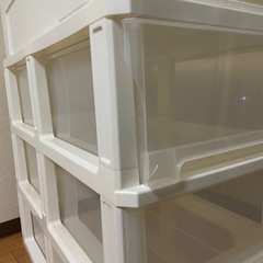 押し入れケース3段&1段の画像