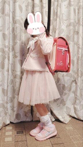 入学式スーツ130女の子 Shirley Temple