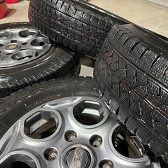 ハイエース　GEARホイールタイヤ4本の画像