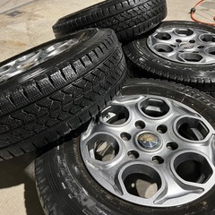 ハイエース　GEARホイールタイヤ4本の画像