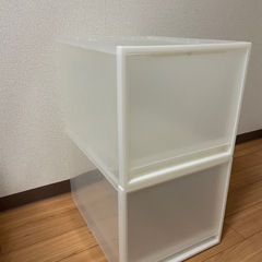収納ボックス2段の画像