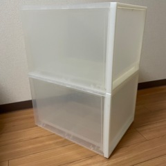 収納ボックス2段の画像