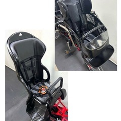 業界最長1年保証 1都4県全域送料無料　ブリヂストン　20インチ 子供乗せ　赤　電動アシスト自転車　g205の画像