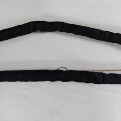 黒帯　袋帯　喪服　帯締め帯揚げセットの画像