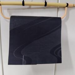 黒帯　袋帯　喪服　帯締め帯揚げセットの画像