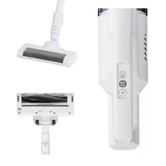【新品・未使用】アイリスオーヤマ　充電式スティッククリーナー　SCD-183P-Wの画像