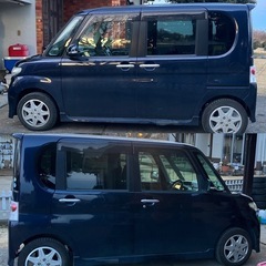 タント カスタム 車検令和9年2月迄 ターボ 電動スライドドア TV ETCの画像