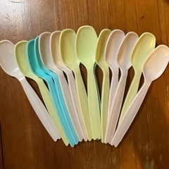 プラスチック　スプーン　14本