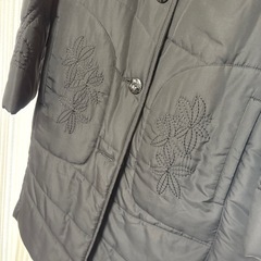 ☆7 コート ロングコート アウター ダウン 毛皮 フォックス サイズM TW-6002の画像