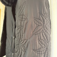 ☆7 コート ロングコート アウター ダウン 毛皮 フォックス サイズM TW-6002の画像