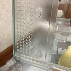 ハムスターゲージ　木屑とお部屋付き！　【頑丈】【ガラス性】の画像