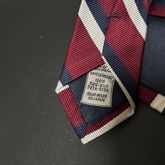 Cable car clothes のシルクネクタイ　日本製　ハンドメイドの画像