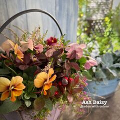 初心者からステップアップで上達するオリジナルテキスト付き寄せ植えレッスン！体験レッスンの画像