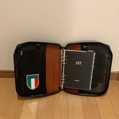 A mway 本革ビジネス手帳の画像