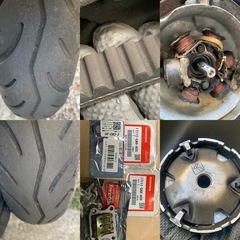 購入者決まりました送料無料も 新品部品多数 ホンダ スーパーディオZX仕様 2サイクル 原付 スクーター ジョグ レッツ ディオ トゥデイの画像